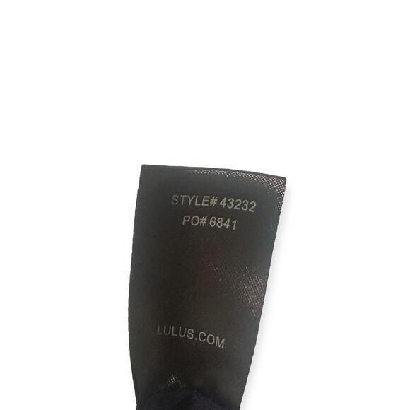 Lulus Shift And Stout Dress Size S Navy Blue Short Sleeve Shift Mini Dress - Picture 9 of 11